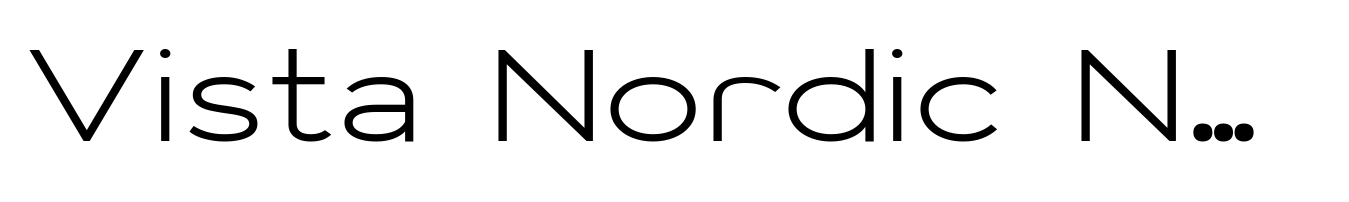 Vista Nordic Normal